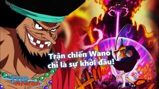 Trận chiến Wano chỉ là sự khởi đầu! Mục đích của Râu đen đến Wano quốc?