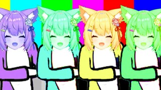 【Five Minutes to Watch Cats】RGB! I have all the colors you want!