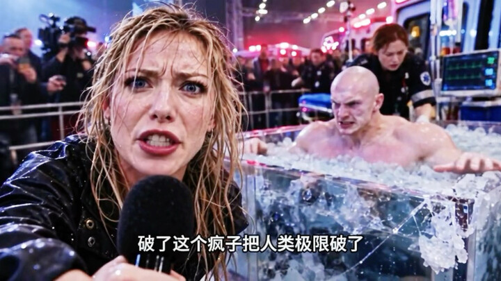 Người nước ngoài ngâm mình trong băng vài giờ là có thể phá kỷ lục thế giới và giành giải, còn họ th