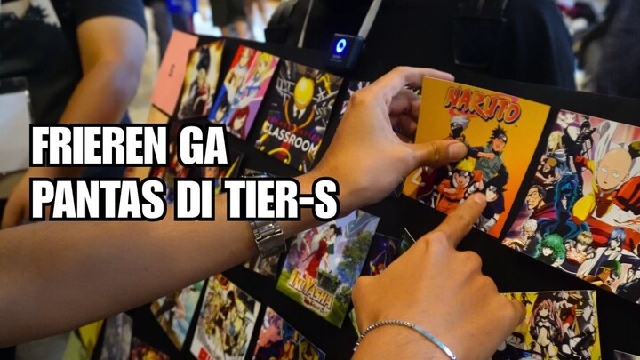 100 Wibu Bikin Tier List Anime Terbaik Sepanjang Masa! | Edisi Comifuro (CF)