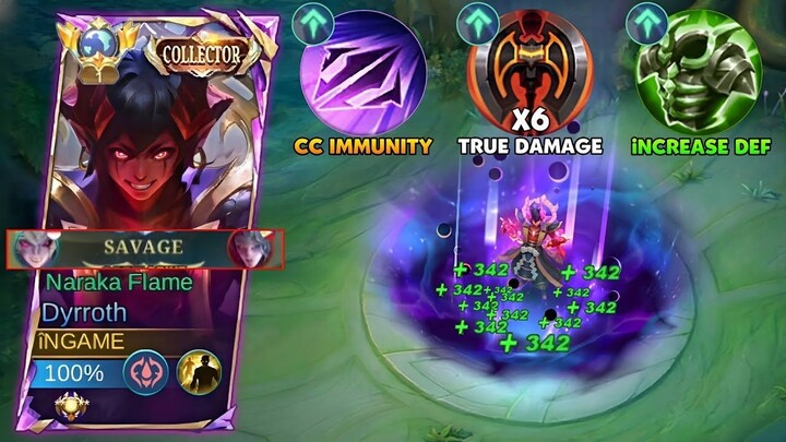 FINALLY BUFFED DYRROTH IS HERE! (NEW META) DYRROTH NEW BEST BUILD FOR SAVAGE!!