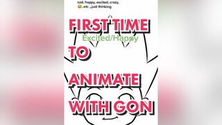 Reply to  it's my first time to animate my own work🤧 what Gon's emotions do you like most? gon anim