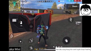 màn đấu súng hùng hồn rank huyền thoại FreeFire #77