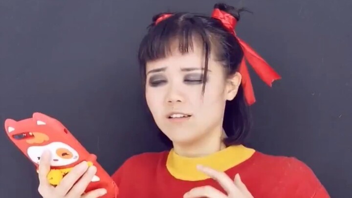 ? ? ? Use Nezha's voice to imitate Tengger and sing "Love Cycle"!