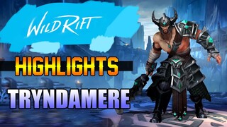 TRYNDAMERE HIGHLIGHTS - WILD RIFT CLOSED BETA