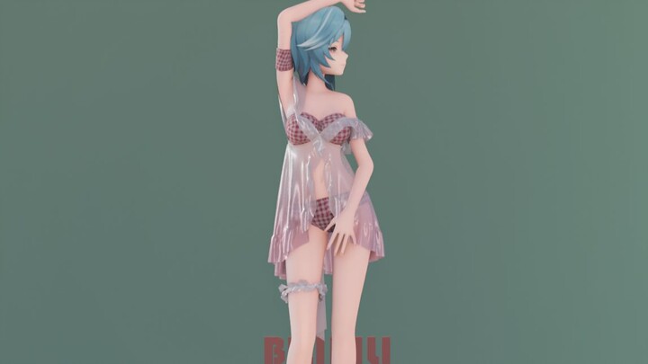 [Genshin Impact MMD|Vertical] Swimsuit Eula