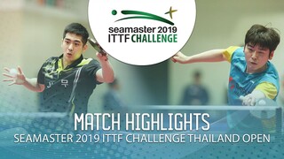 Cho Jaejun vs Seo Hyundeok | 2019 ITTF Challenge Thailand Open (1/4)