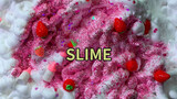 [ASMR] Making fake liquid slime into ice mountain slime