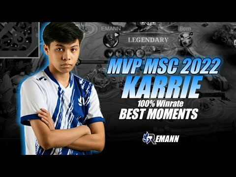 MVP MSC 2022 RSG EMANN | Best Moments Karrie RSG EMANN Saat membawa RSG PH Juara MSC 2022