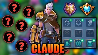 Claude Best Build 2022 | Top 1 Global Claude Build | Claude - Mobile Legends | MLBB