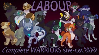 🌹Labour🌹 A COMPLETE SHE-CATS MAP