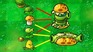 Phiên bản lai giống như thế này, zombie chỉ cần ăn não, nhưng thực vật cần phải cân nhắc rất nhiều