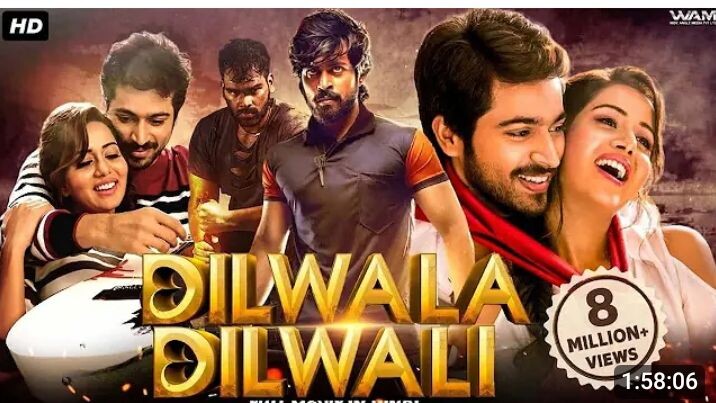 Dilwala Dilwali | New (2026) Released South Indian Movie Dubbed In Hindi | Romantic Action Movie