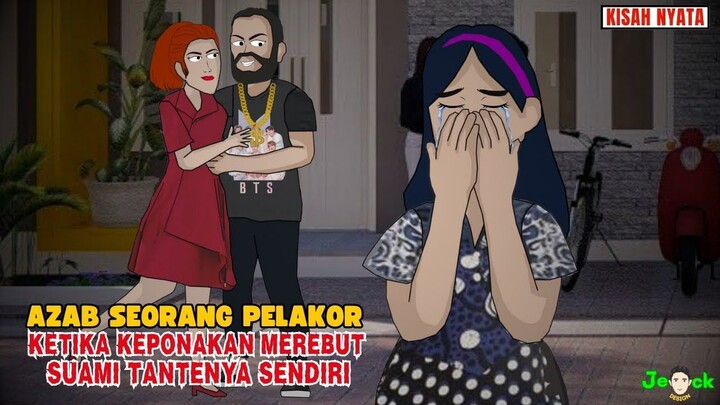 AZAB SEORANG PELAKOR KETIKA KEPONAKAN MEREBUT SUAMI DARI TANTENYA SENDIRI