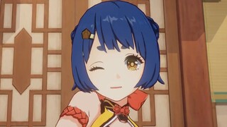 [Tiru rendering Genshin Impact] Berlian Xiangling adalah MMD "Love You" "Xiangling".