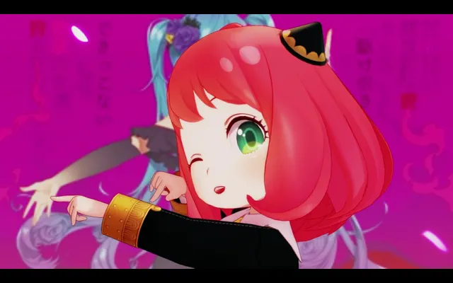 SPY x FAMILY MMD ตอนที่ 2 Camellia เล่นกับไฟ feat Hatsune Miku Anya Forger