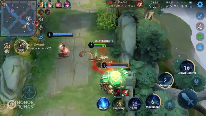 Lam highlights 🦈HOK gampeplay 🥷