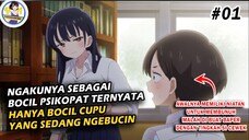 NGAKUNYA ADALAH BOCIL PSIKOPAT, TERNYATA HANYA BOCIL BUCIN | Alur Cerita Anime Boku No Kokoro eps 1