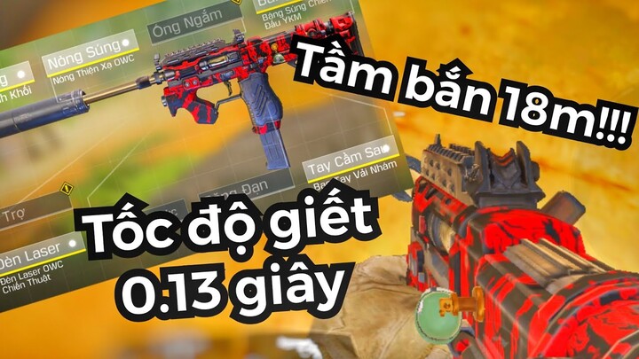 Call of duty mobile | PHARO 1 TAP | tốc độ giết 0.13s (10m) | build súng #1 **đã bị nerf**