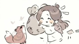 捡到一只花狐狸