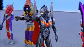Ultraman Zero menjadi hitam