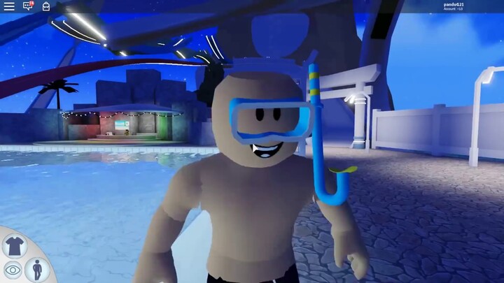 berenang di dufan ala roblox