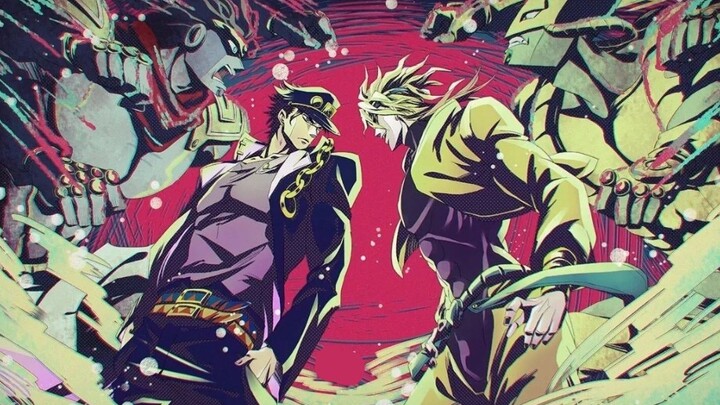 [JOJO] After I watched this animation, the pose didn't go straight
