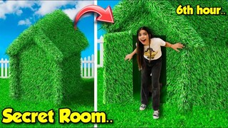 I build my own Secret Room in PUBLIC!! *Hidden Door*