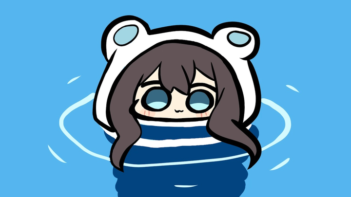 【Yvette】Little Bear Playing in the Water