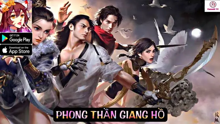 PHONG THẦN GIANG HỒ Gameplay - Free VIP 10 + 500000 Gold - RPG Game Android iOS