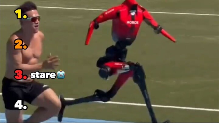 Top 4 Funniest Human VS Robot