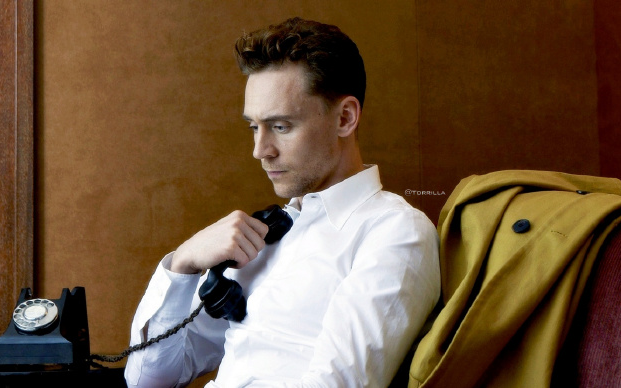 [6 Reasons to Fall for Tom Hiddleston] His swoon-worthy voice, his 2.8-meter-long legs, his flawless