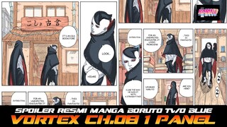 BOCORAN RESMI 1 PANEL MANGA BORUTO TWO BLUE VORTEX CHAPTER 8