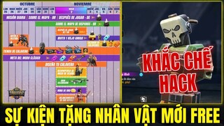 Free Fire - Sự Kiện Tặng Nhân Vật Mới Miễn Phí Và Trang Phục Mới - Cách Khắc Chế Khi Gặp Hack OB30
