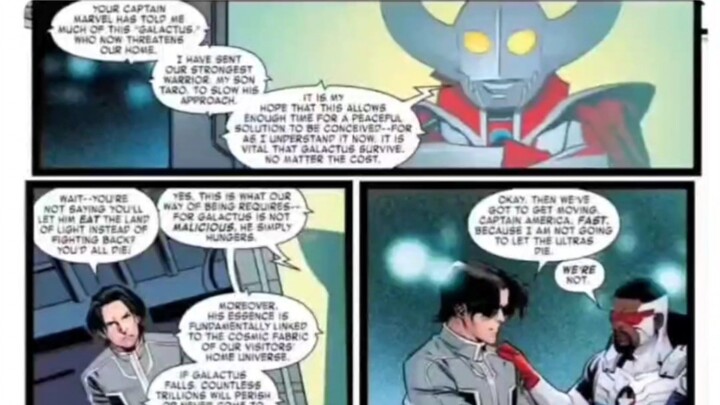 Bapak Ultraman Marvel setuju menyerahkan Negara Cahaya kepada Throg