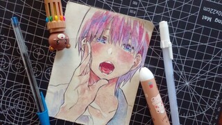 coloring ichika nakano from gotoubun no hanayome- last part