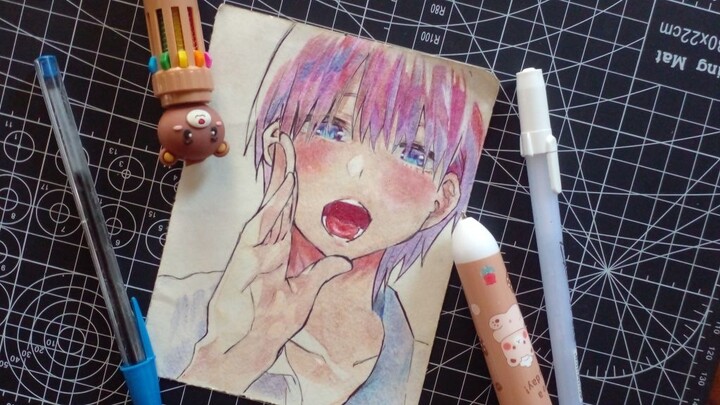 coloring ichika nakano from gotoubun no hanayome- last part