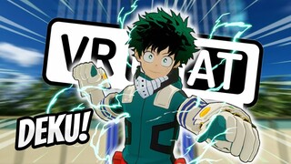 Deku Smashes Into VRCHAT! - Funny VR Moments