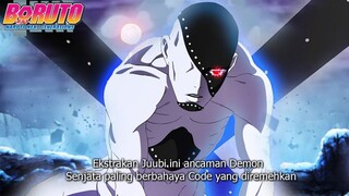 JUUBI YANG DIBAWA CODE ADALAH ANCAMAN UNTUK DEMON EIDA KARENA SERANGANYA TAK BISA DIPANTULKAN