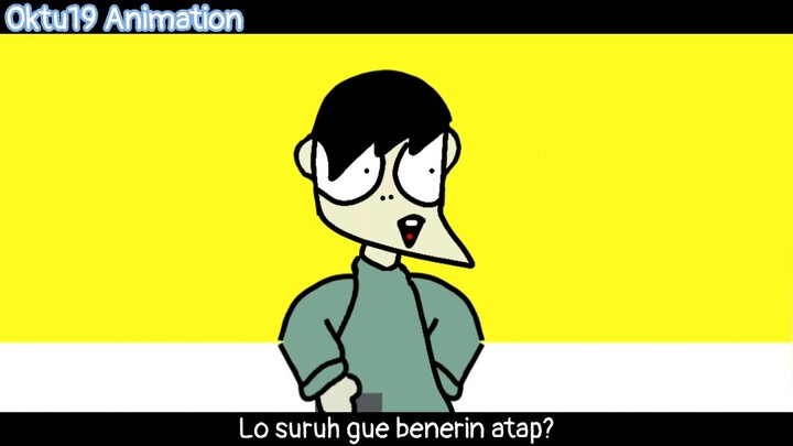 BUSET! HUJAN-HUJAN DI SURUH BENERIN ATAP RUMAH.