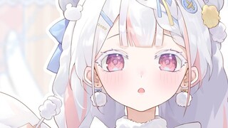 ✨ رموش بيضاء ✨ دمية دب صغيرة بألوان فاتحة ✨ خادمة 【عرض نموذج Live2D/نموذج بيع بالجملة】