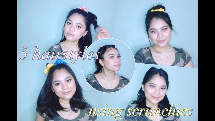 5 HAIRSTYLES USING SCRUNCHIES FROM 2SEASONS.PH ♥️