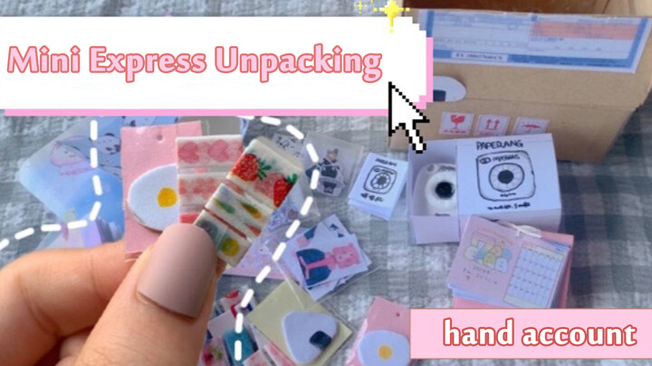 [DIY]Unboxing bahan-bahan membuat scrapbook|<Papillon>