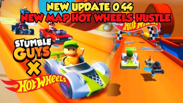 NEW UPDATE STUMBLE GUYS BETA 0.44! CUSTOM PARTY RILIS & MAP BARU HOT WHEELS HUSTLE!