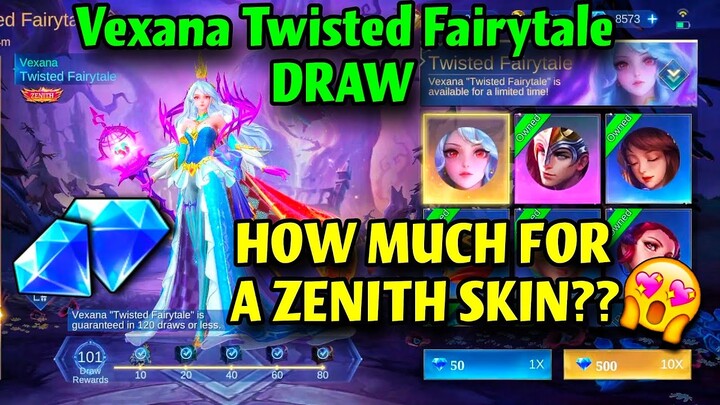 CHEAPER THAN A COLLECTOR‼️😱HOW⁉️DRAW VEXANA ZENITH SKIN💎