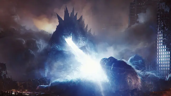 【4K】Godzilla Vs King Kong | Hong Kong Battle