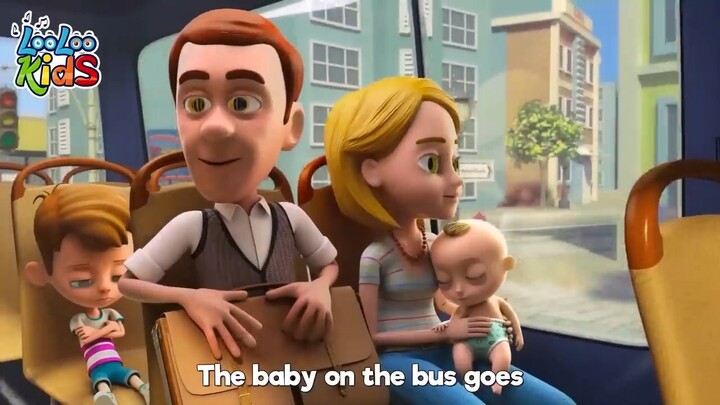 Johny Johny Yes Papa + Wheels On The Bus - THE BEST Song for Children - LooLoo Kids