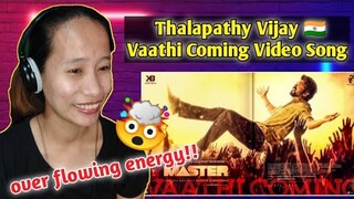 Master - Vaathi Coming Video Song Reaction | Thalapathy Vijay | REACTION!