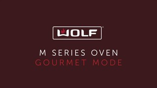 Wolf M Series Oven - Gourmet Mode - Mixed Berry Pie