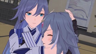 撸撸赤鸢鸟和(无敌的)黑鸢鸟（MMD动作配布）